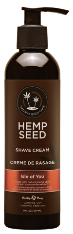 Hemp Seed Shave Cream - Isle of You Scent